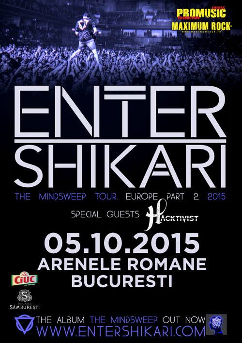 Inca 5 castigatori anuntati la concursul petru meet-and-greet cu Enter Shikari